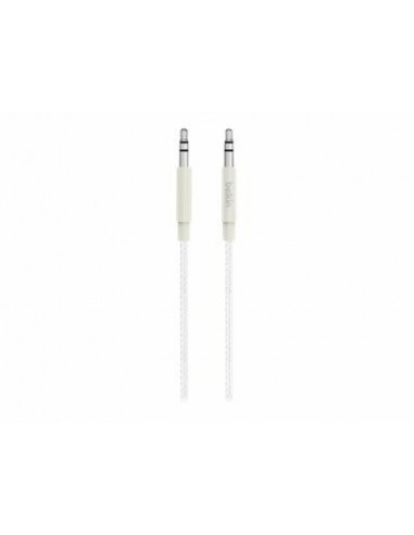 Belkin MIXIT Aux Cable - Cabo de áudio - porta mini estéreo macho para porta mini estéreo macho - 1.22 m - branco