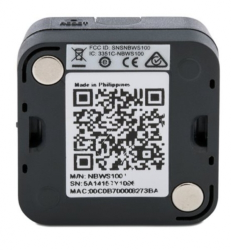 Sensor de temperatura cinza APC Wireless NBWS100H