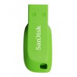 SanDisk Cruzer Blade - Drive flash USB - 16 GB - USB 2.0 - verde eléctrico