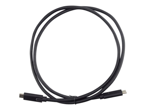 Targus - Cabo USB - 24 pin USB-C (M) para 24 pin USB-C (M) - USB 3.1 Gen 2 - 5 A - 1 m - conector C reversível, suporte de 4K - preto