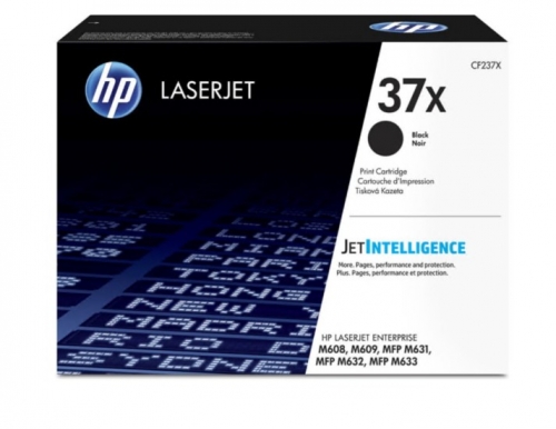 Toner HP 37X Alto Rendimento preto original , CF237X