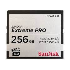 SanDisk Extreme Pro - Cartão de memória flash - 256 GB - CFast 2.0