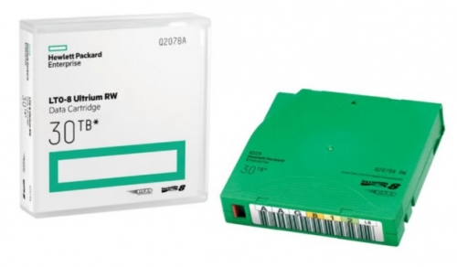 HPE Non Custom Labeled Library Pack - Revista de cartucho de biblioteca de armazenagem - capacidade: 20 fitas LTO, Q2078AN