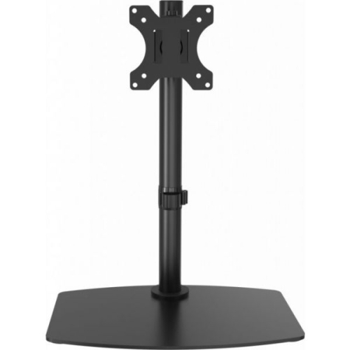VISION Freestanding Monitor Desk Stand - LIFETIME WARRANTY - fits display 13-32" with VESA sizes 75 x 75 or 100 x 100 - post height 452 mm / 17" - max reach 283 mm / 11.1" - rotate - swivel and tilt - quick-release - thumbscrews - SWL 8 kg / 18 lb -