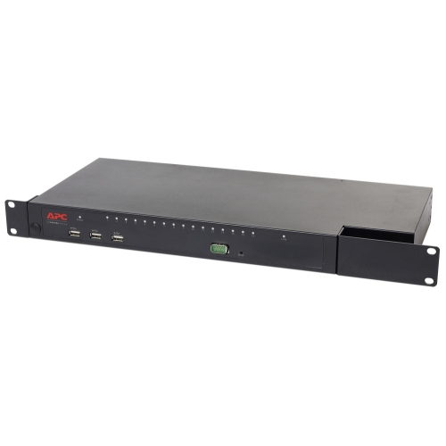 APC KVM1116R - Chave KVM - 1 utilizador local - 1 utilizador IP - montável em trilho - para P/N: SMTL1000RMI2UC, SMX1000C, SMX1500RM2UC, SMX1500RM2UCNC, SMX750C, SMX750CNC
