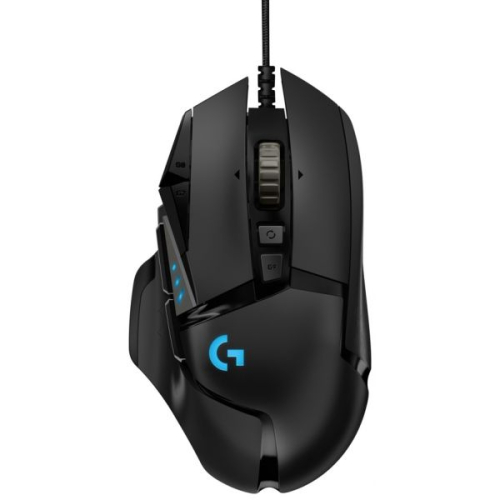 Logitech Gaming Mouse G502 (Hero) - Rato - óptico - 11 botões - com cabo - USB