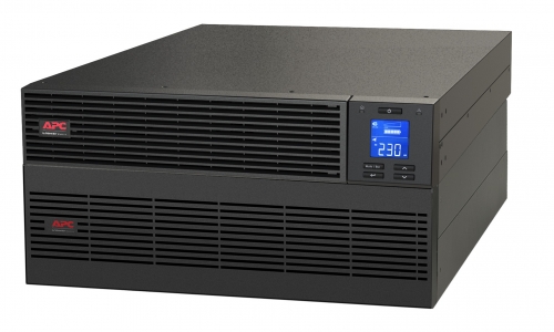 APC Easy UPS SRV SRV6KRILRK - UPS (montável em bastidor) - AC 220-240 V - 6000 Watt - 6000 VA - 1 fase - RS-232, USB - conectores de saída: 1 - 2U - com Rail Kit, External Battery Pack