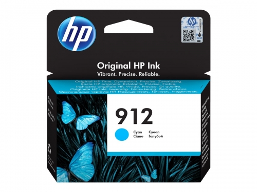 HP 912 2.93 ml azul cyan original tinteiro para Officejet 80XX, Officejet Pro 80XX