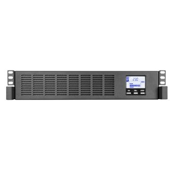 Riello UPS Sentinel Rack SER 1500 - UPS (montável em bastidor) - AC 220/230/240 V - 1350 Watt - 1500 VA - 1 fase - RS-232, USB - conectores de saída: 8 - 2U - preto