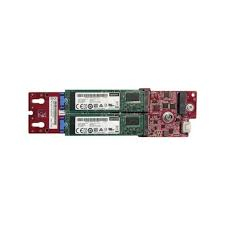 Lenovo M.2 SATA/NVMe 2-Bay Enablement Kit - Kit de implementação - para ThinkSystem SR630 V2, SR635, SR645, SR650 V2, SR665, SR670 V2, SR860 V2, ST650 V2