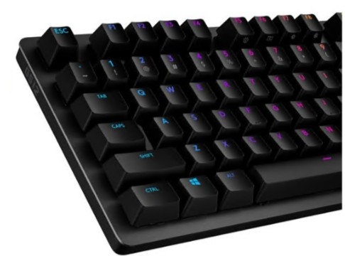  Teclado luz traseira Logitech Gaming G512 USB Padrão internacional americano interruptor: GX Red Linear carvão, 920-009370