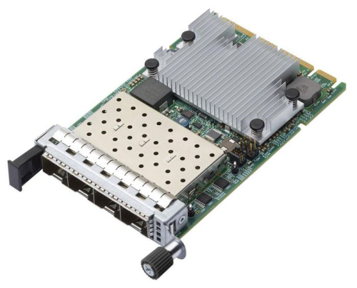 Lenovo ThinkSystem Broadcom 57454 - Adaptador de rede - OCP 3.0 - 10/25 Gigabit SFP28 x 4 - para ThinkAgile HX1330 Appliance, HX33XX Certified Node, HX7530 Appliance
