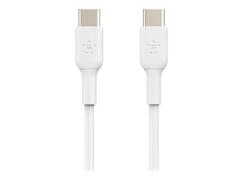 Cabo 1 MT USB-C Belkin CAB003BT1MWH BOOST CHARGE Cabo USB 24 pin USB-C (M) para 24 pin USB-C (M) branco