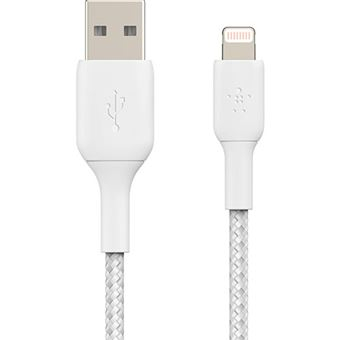 Belkin BOOST CHARGE - Cabo Lightning - Lightning macho para USB macho - 15 cm - branco - para Apple 10.5-inch iPad Pro, 12.9-inch iPad Pro (2nd generation), iPhone 11, 11 Pro, 11 Pro Max, 8, XR, XS, XS Max