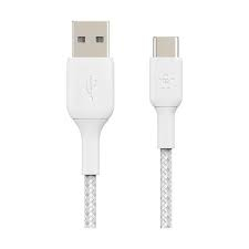 Belkin BOOST CHARGE - Cabo USB - 24 pin USB-C (M) para USB (M) - 2 m - branco