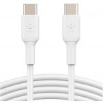 Belkin BOOST CHARGE - Cabo USB - 24 pin USB-C (M) para 24 pin USB-C (M) - 2 m - branco