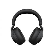 Jabra Evolve2 85 MS Stereo - Auscultadores - tamanho completo - bluetooth - sem fios, com cabo - cancelamento de ruído activo - macaco de 3,5 mm - isolamento de ruído - preto - Certificado para Microsoft Teams