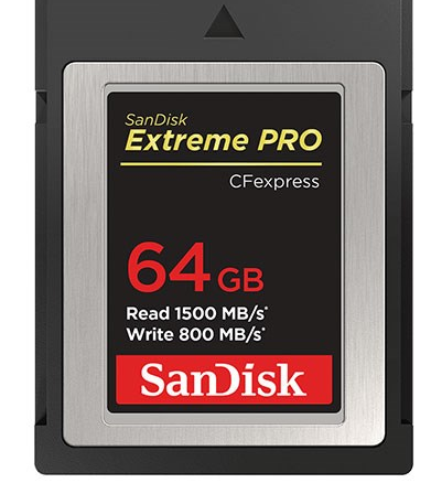 SanDisk Extreme Pro - Cartão de memória flash - 64 GB - CFexpress