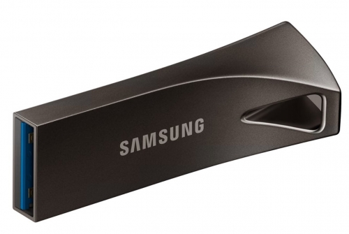 Drive flash USB 64 GB USB 3.1 Gen 1 cinzento titã Samsung BAR Plus MUF-64BE4
