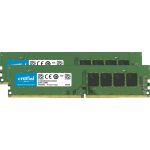 Crucial - DDR4 - kit - 32 GB: 2 x 16 GB - DIMM 288-pin - 3200 MHz / PC4-25600 - CL22 - 1.2 V - unbuffered - sem ECC