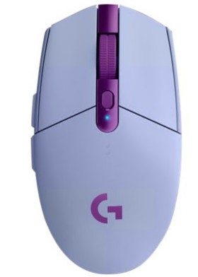 Rato Logitech G G305 óptico 6 botões sem fios 2.4 GHz receptor sem fio USB lilás, 910-006022