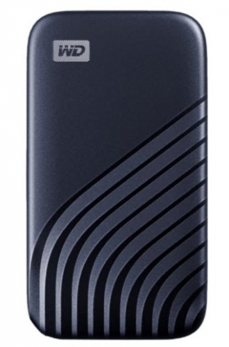 Disco WD My Passport SSD WDBAGF0020BBL SSD encriptado 2TB externo USB 3.2 Gen 2 azul 