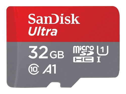 SanDisk Ultra Cartão de memória flash (adaptador microSDHC a SD Incluído) 32 GB A1 / UHS-I U1 / Class10 microSDHC UHS-I , SDSQUA4-032G-GN6TA