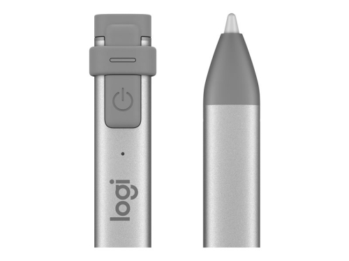 Caneta Digital sem fios  Logitech Crayon, cinza, 914-000052