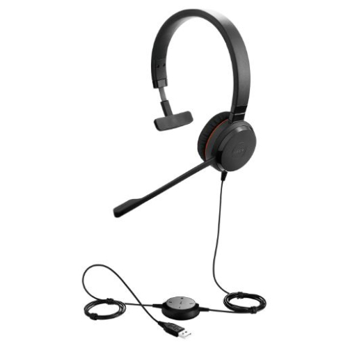 Evolve 20SE UC mono Jabra - Special Edition - auscultadores - no ouvido - com cabo - USB