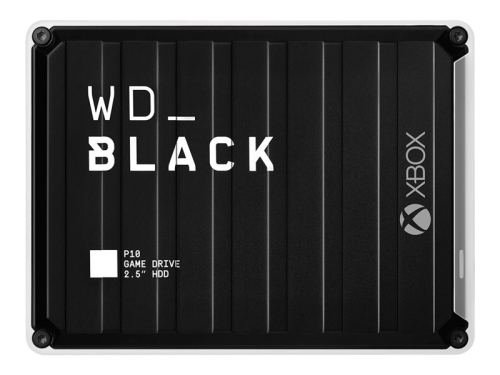 WD_BLACK P10 Disco rígido 4 TB externa portátil USB 3.2 Gen 1 preto com guarnição branca