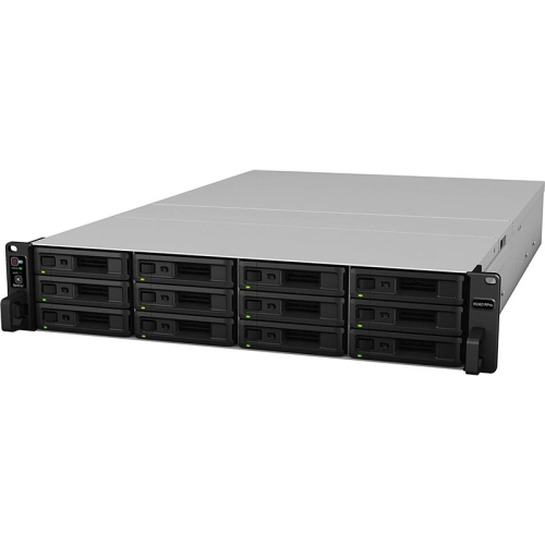 RackStation RS3621RPxs Synology - Servidor NAS - 12 baias - montável em bastidor - SATA 6Gb/s - RAID (expansão de disco rígido)