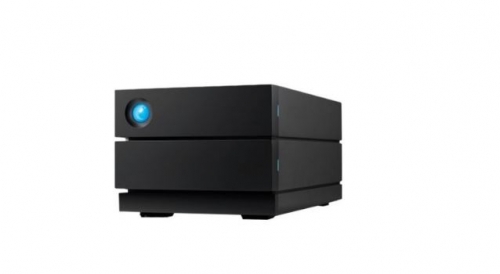 LaCie 2big RAID STHJ36000800 - Matriz de disco rígido - 36 TB - 2 baias - HDD 18 TB x 2 - USB 3.1 Gen 2 (externo) - com Plano de Serviço de Recuperação de Dados de Resgate de 5 anos