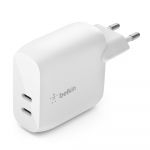 Belkin BOOST CHARGE - Adaptador de alimentação - 37 Watt - PD 3.0 - 2 conectores de saída (USB, 24 pin USB-C)