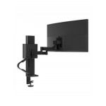 Ergotron TRACE - Kit de montagem (pivô, base, espaçador VESA, columan de elevação, braços de extensão, mola de secretária de 2 peças) - Tecnologia de Força Constante Patenteada - para visor LCD - preto opaco - tamanho de tela: 21.5-38"