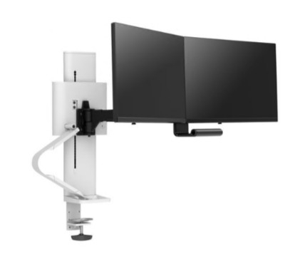 Kit de montagem Ergotron TRACE Tecnologia de Força Constante Patenteada  para 2 LCD  tamanho até 27