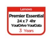 Lenovo Essential Service + YourDrive YourData + Premier Support - Contrato extendido de serviço - peças e mão de obra - 3 anos 