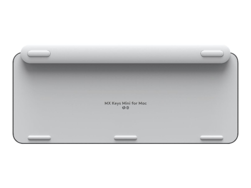 Teclado Logitech MX Keys Mini for Mac Bluetooth QWERTY Espanhol cinza pálido 920-010523