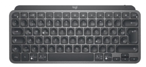 Teclado Logitech MX Keys Mini retroiluminação Bluetooth QWERTY Italiano grafite, 920-010488