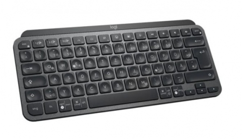 Teclado Logitech MX Keys Mini retroiluminação Bluetooth QWERTY Italiano grafite, 920-010488