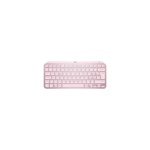 Teclado Logitech MX Keys Mini - retroiluminação - Bluetooth - QWERTY - Espanhol - rosa , 920-010813