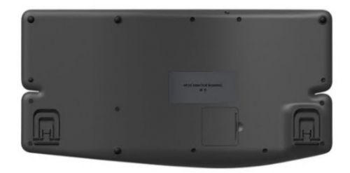 Teclado full size Logitech Ergo Series ERGO K860 for Business sem fios 2.4 GHz, Bluetooth 5.0 LE QWERTY Pan-Nórdico grafite