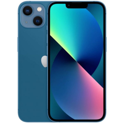 Apple iPhone 13 - 5G smartphone - SIM duplo / Internal Memory 256 GB - visor OLED - 6.1" - 2532 x 1170 pixeis - 2x câmaras traseiras 12 MP, 12 MP - front camera 12 MP - azul