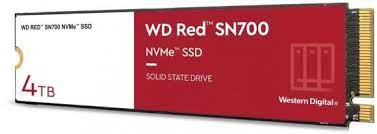 SSD Western Digital 4TB Red SN700 M.2 PCI Express 3.0 NVMe