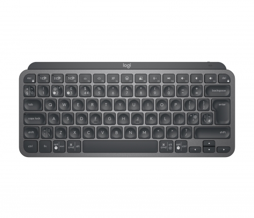 Logitech MX Keys Mini for Business - Teclado - retroiluminação - sem fios - Bluetooth LE - QWERTY - Reino Unido - grafite