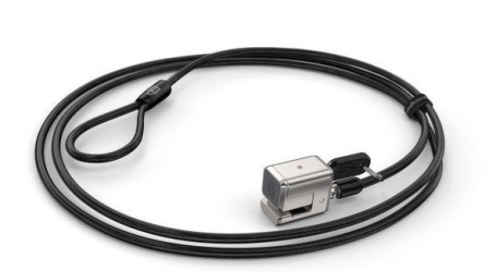 Kensington Trancamento do cabo de segurança 1.8 m para Microsoft Surface Go, Go 2, Go 3, Pro 4, Pro 6, Pro 7, Pro 7+, Pro 8