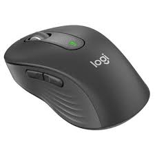 Logitech Signature M650 L for Business - Rato - para direita - 5 botões - sem fios - Bluetooth, 2.4 GHz - recetor USB Logitech Logi Bolt - grafite