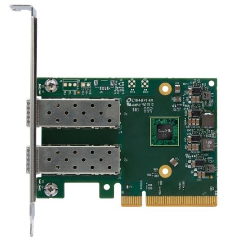 Adaptador de rede Lenovo ThinkSystem Mellanox ConnectX-6 Lx PCIe 4.0 x8 baixo perfil 10/25 Gigabit SFP28 x 2 para ThinkAgile MX3330-F Appliance, MX3330-H Appliance, MX3331-F Certified Node