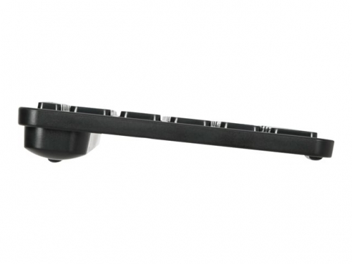 Targus Teclado compacto, multi-dispositivo, antimicrobiano sem fios Bluetooth 5.1 QWERTY Reino Unido preto B2B , AKB862UK