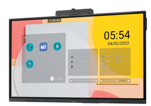 ECRÂ Sharp NEC L652B 65Polegadas Series ecrã LCD com luz de fundo LED interativa com ecrã tátil  Android 4K UHD 
