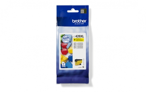 Tinteiro Brother LC462XLY Alta capacidade amarelo original